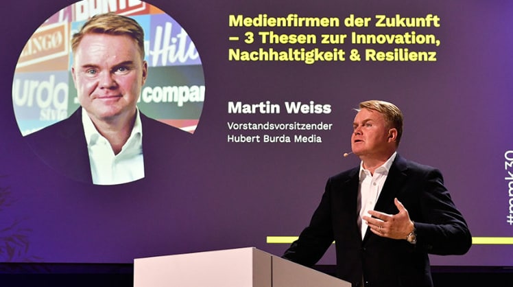 Anfang des Jahres musste Martin Weiss den mächtigen Medienkonzern verlassen. Seine Ideen zur Zukunft des Unternehmens waren wohl doch nicht die richtigen. c: Leadersnet, Stellan Gottschalk