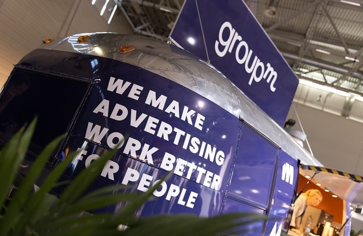 Symbolischer Eindruck vom GroupM-Stand auf der DMEXCO 2022 (Bild: GroupM Germany)