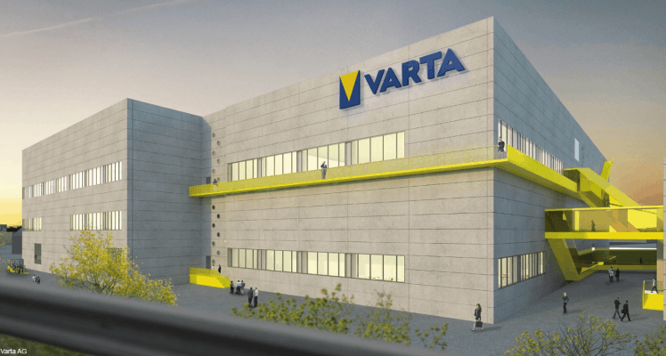 Varta sichert sich mit neuen Investoren frisches Kapital, während Porsche eine Mehrheitsbeteiligung an der Tochter V4Drive plant. ©  Varta AG