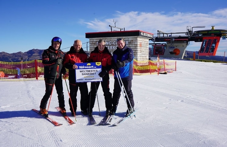 Freude vor Ort: Kitzski ist "weltbestes Skigebiet" des Jahres 2024