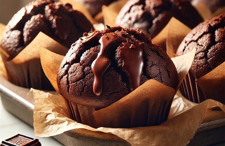 Diese Köstlichkeit schlug sogar die Dubai Schokolade: "Olympic Chocolate Muffin" war der meistgesuchte Begriff der Kategorie "Food and Drink Receipes" auf Google