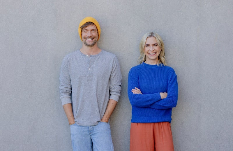 Dr. Jan-Willem Weischer und Dr. Anna Weber, die beiden CEOs von BabyOne (Bild: Hanna Witte / BabyOne)