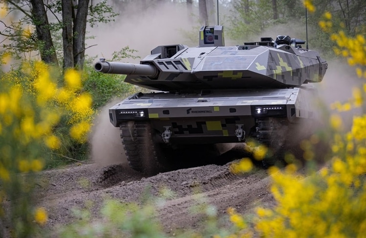 Ob im Rahmen einer europäischen Kooperation oder mit der hier abgebildeten Eigenentwicklung KF51 Panther: Panzer werden in den nächsten Jahrzehnten eine wichtige Rolle bei Rheinmetall spielen (Bild: Rheinmetall AG)