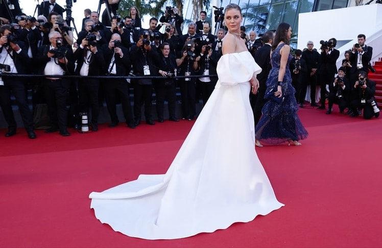 Emilia Bartoek bei der Weltpremiere von "Marcello Mio" in Cannes am 21. Mai (Bild: Brauer Photos / A. Muench)