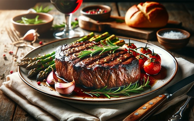 So stellt sich die KI ein perfektes Steak vor.