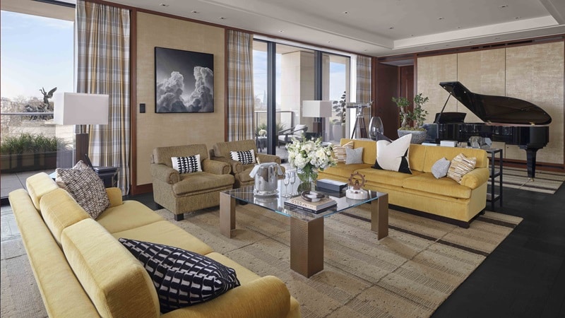 Einblick in die The Peninsula Suite (Bild: Will Pryce / Peninsula London)