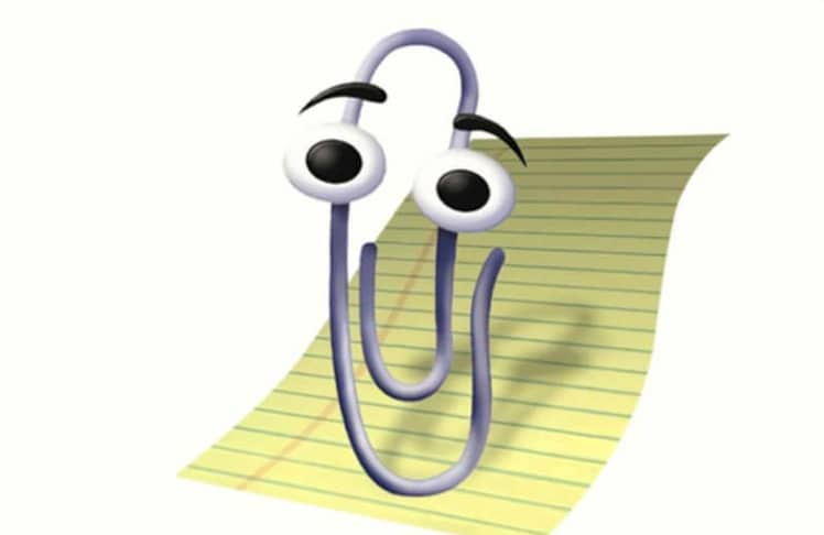 "Anscheinend möchten Sie einen Brief schreiben. Brauchen Sie Hilfe?" Karl Klammer, alias Clippy wollte immer helfen. © Microsoft