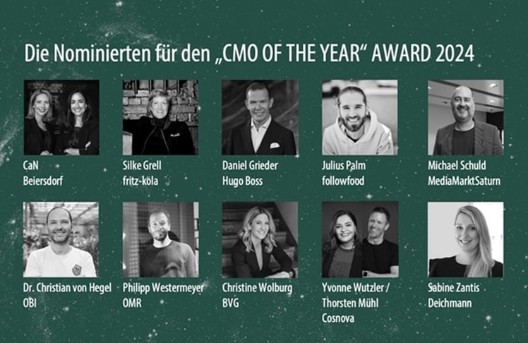 Diese Spitzenkräfte im Marketing kämpfen um den prestigeträchtigen Titel des „CMO of the Year“ 2024. © Serviceplan