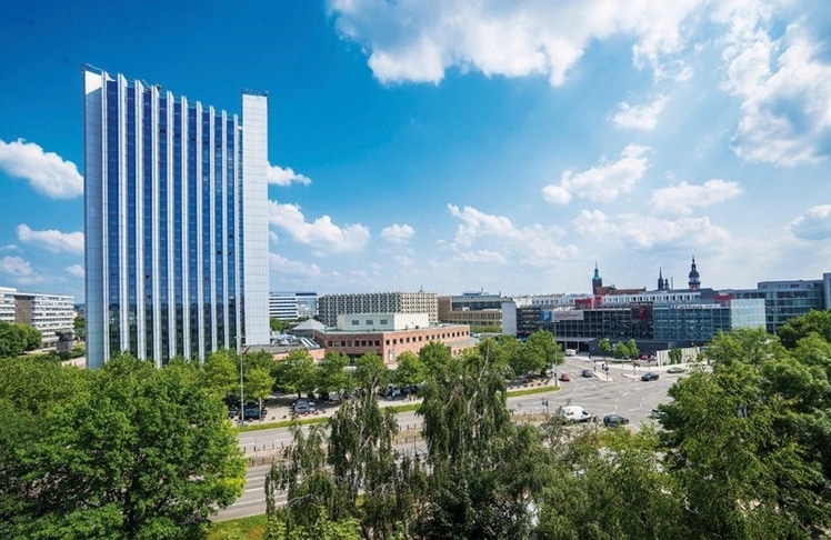 Seit 50 Jahren nicht aus dem Stadtbild wegzudenken: Das Congress Hotel Chemnitz (Bild: GCH Hotel Group)