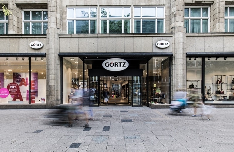 Symbolbild vom Flagship Store in Hamburg, der Heimat von Görtz