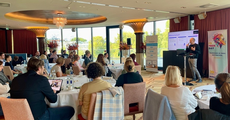 Eindruck von der zweiten Ausgabe des PR Tech Day (BIld: Observer) Eindruck von der zweiten Ausgabe des PR Tech Day (BIld: Observer)