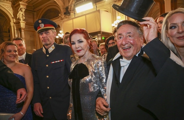 Seinen letzten Wiener Opernball besuchte Richard Lugner an der Seite von Priscilla Presley