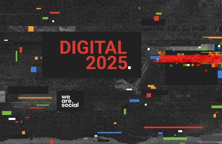 De Digital Report 2025 ist laut We Are Social "das ultimative Handbuch der digitalen Statistik"