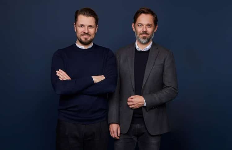 Jörg Schmitt (Head of Design) und Managing Partner Markus Koch von Serviceplan München